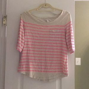 Banana Republic light 3/4 sleeve shirt